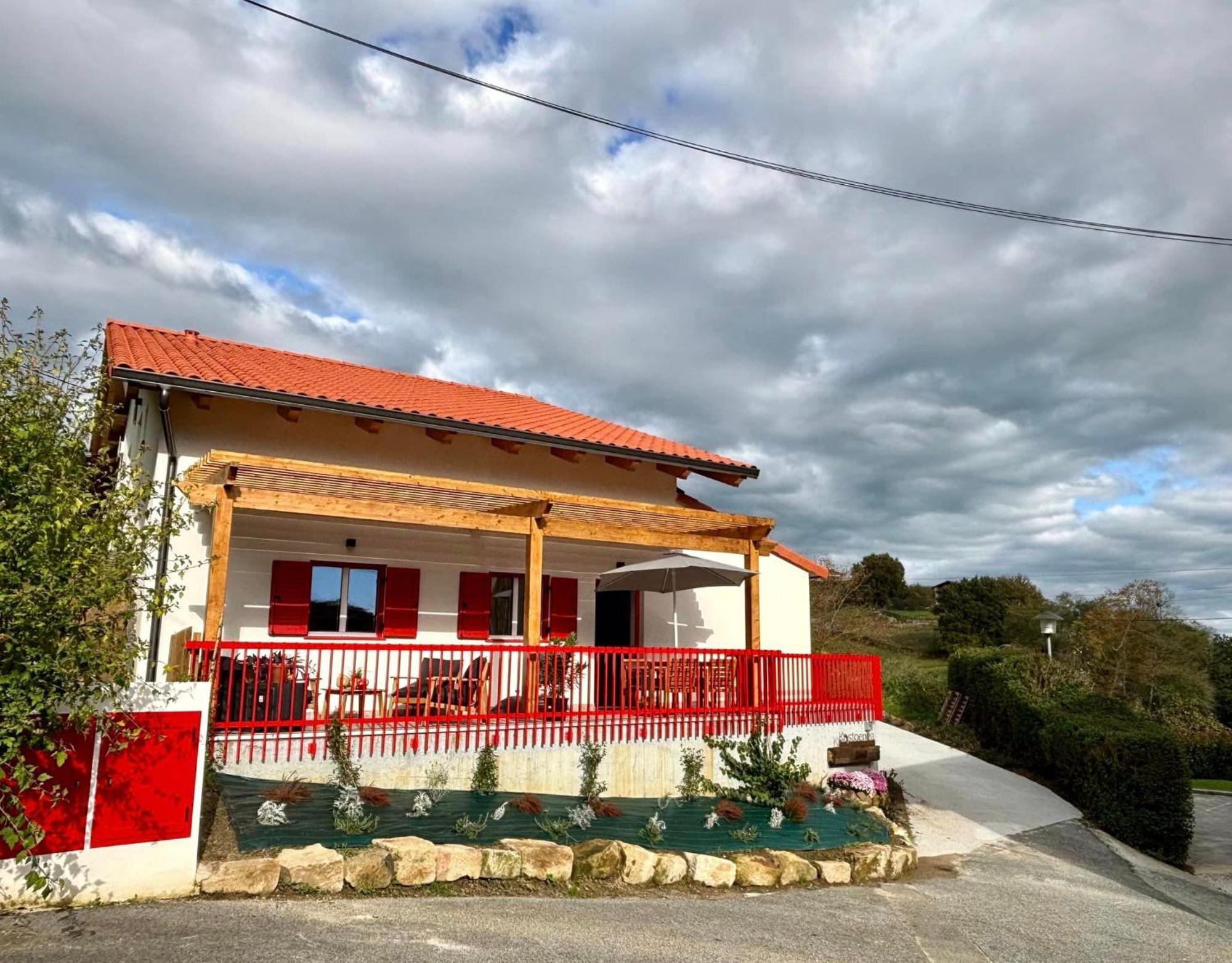 Casa Rural Passivhaus Kostoenea Hondarribia Exterior foto